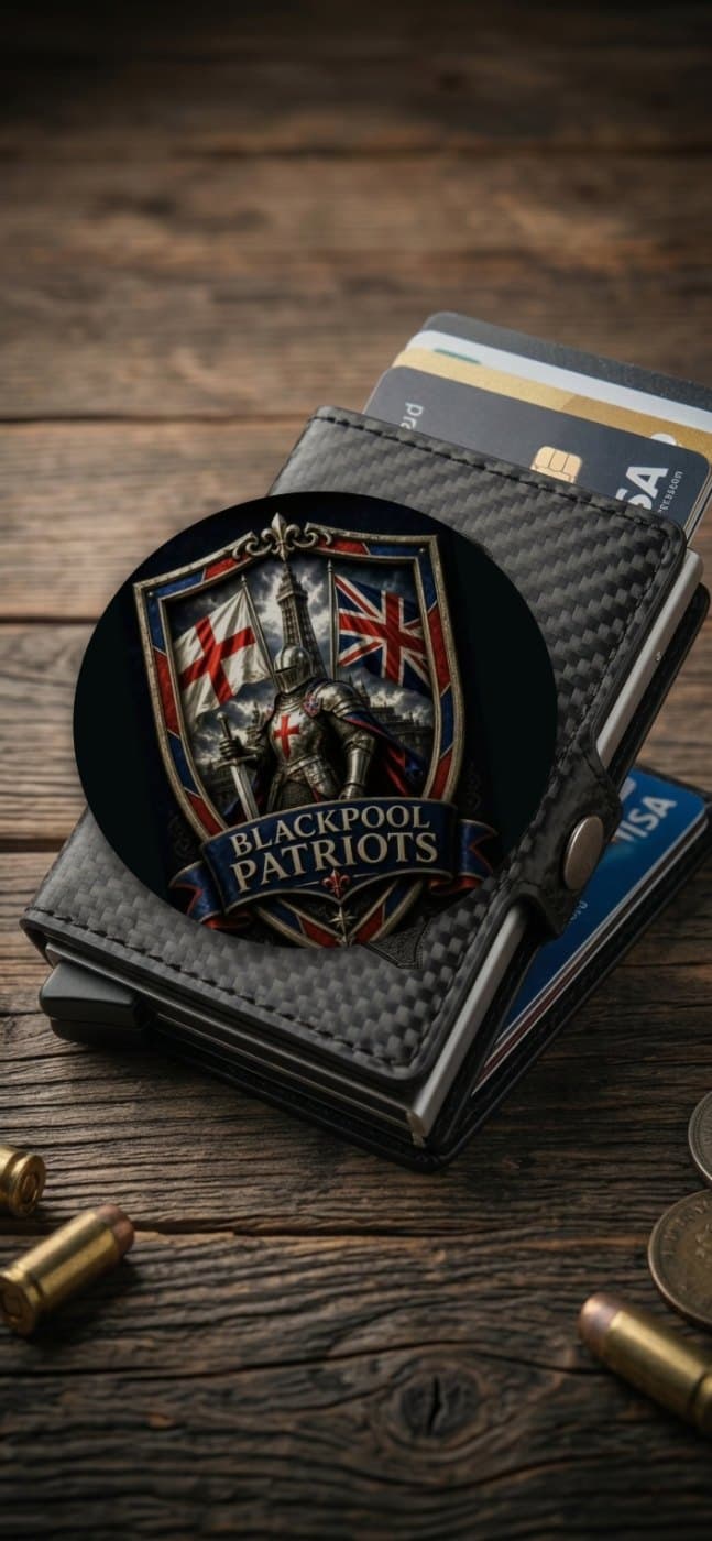 Blackpool Patriots Engraved Wallet