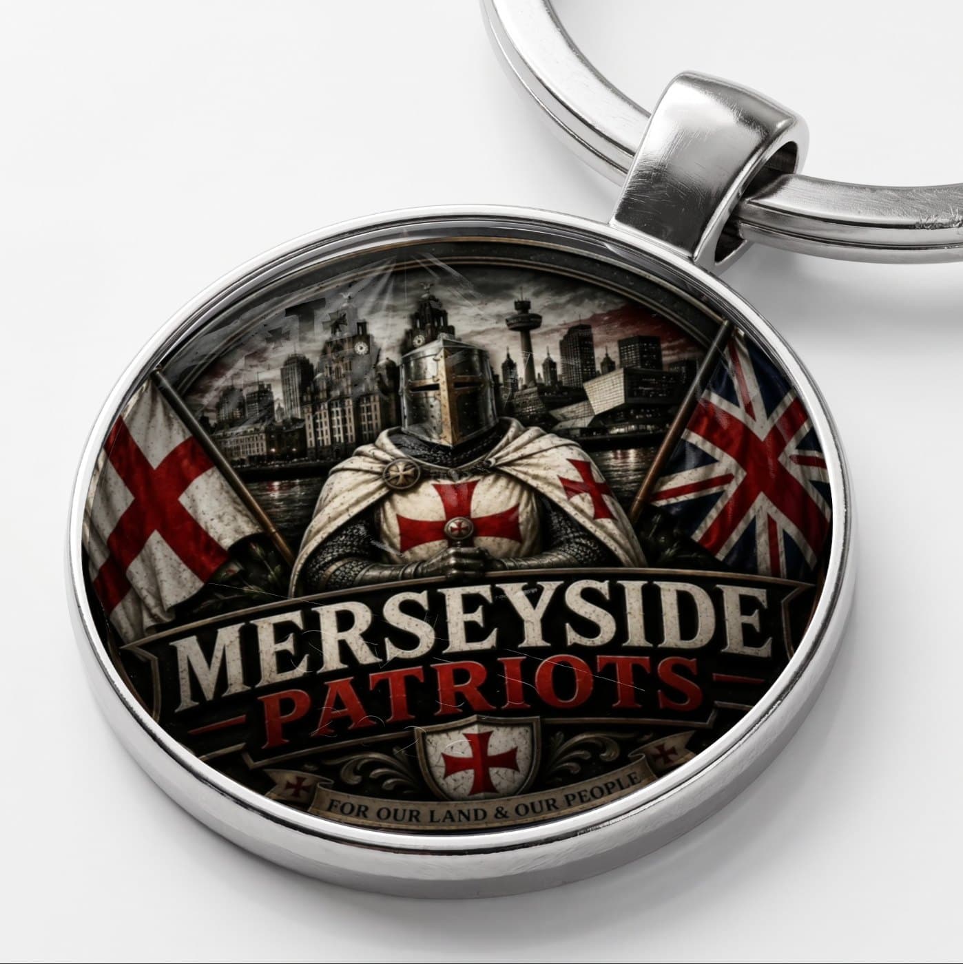 Merseyside Patriots Keyring