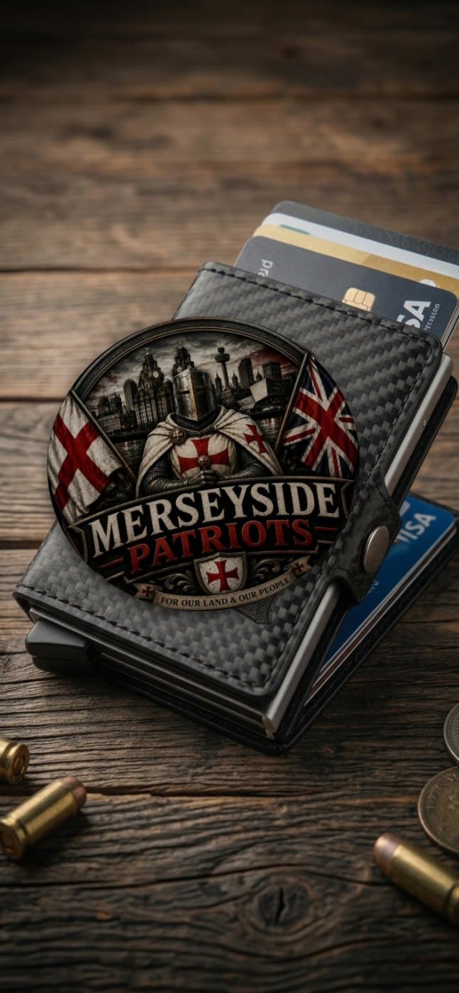Merseyside Patriots Engraved Wallet